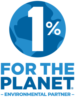 1 % for the planet logo