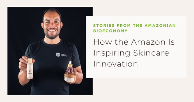 Francisco Echeverría, founder of Sumak Amazonian Cosmetics