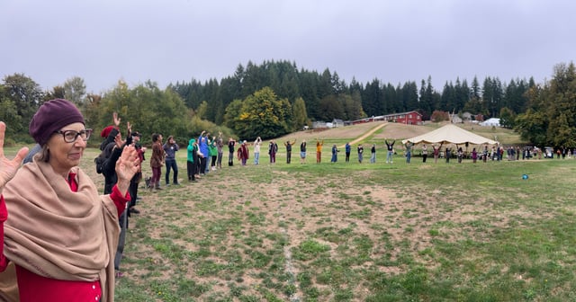 Participants at the 11th Turtle Island Bioregional Congress