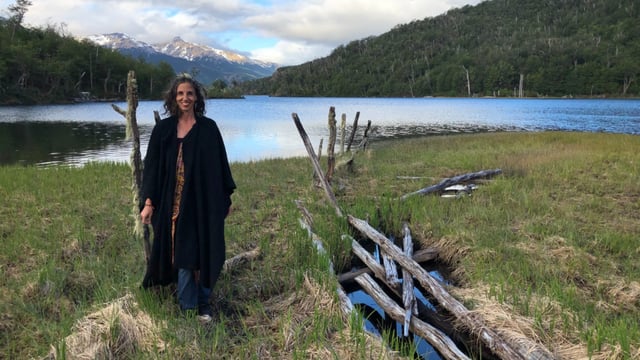 Aleka Vial, a Chilean journalist and co-founder of the Hypatia Foundation