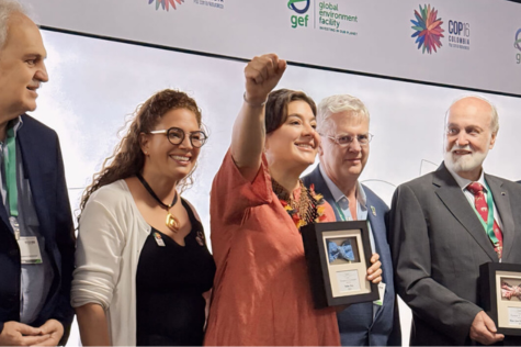 Belen Paez awarded Thomas E Lovejoy Prize Belen Paez awarded Thomas E Lovejoy Prize