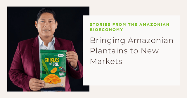 Erick Vargas, founder of Yunac Amazonian Snacks